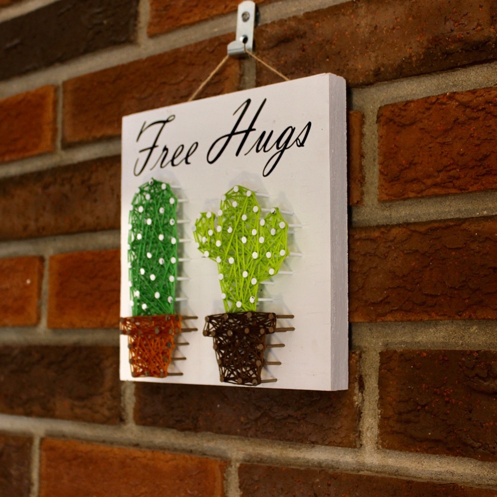 Cactus String Art - Picture 4 of 4